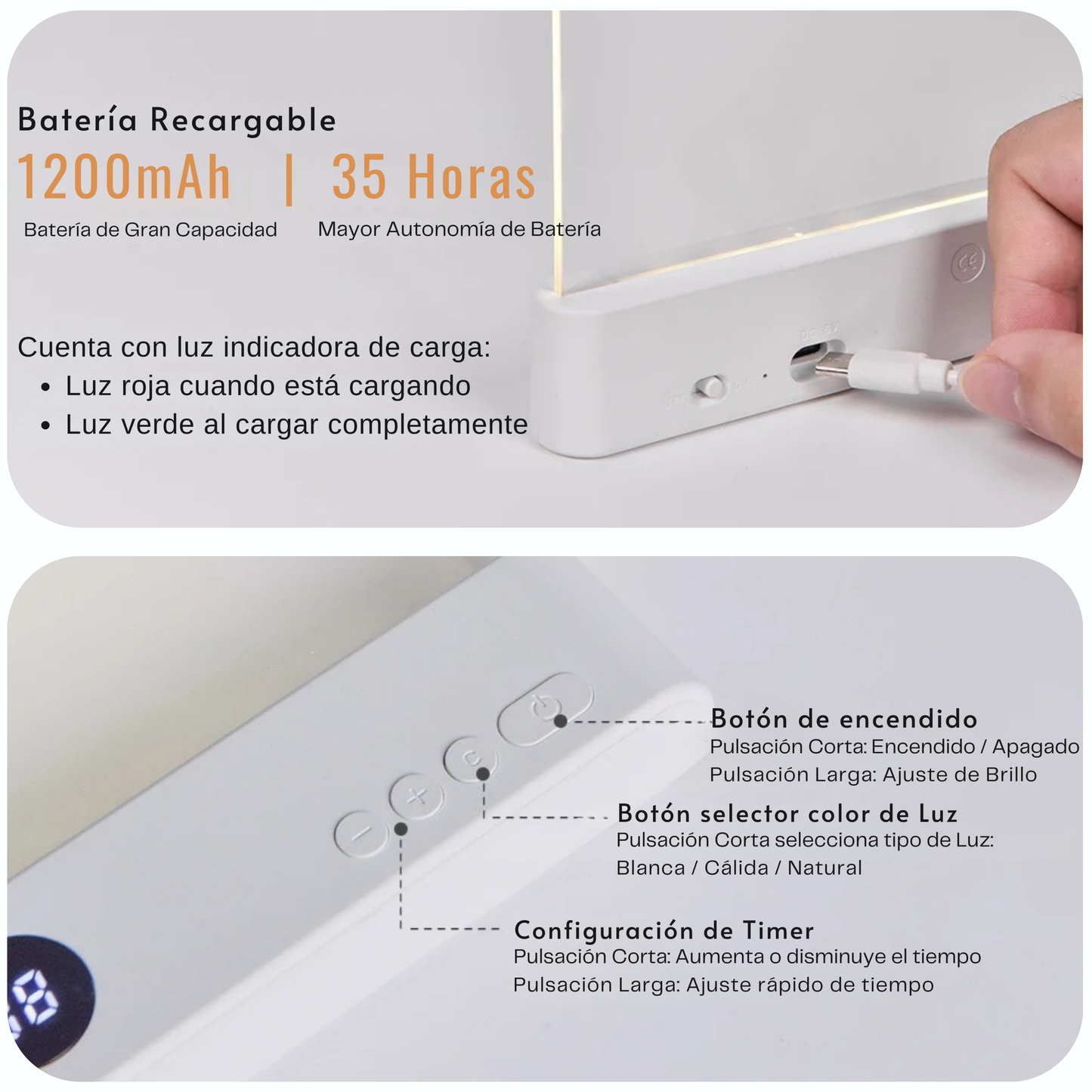 Panel de Lectura LED